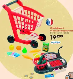La Grande Récré Écoiffier chariot garni et caisse enregistreuse offre