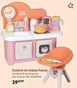 La Grande Récré Cuisine et chaise haute offre