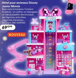 La Grande Récré Hôtel pour animaux disney junior minnie offre