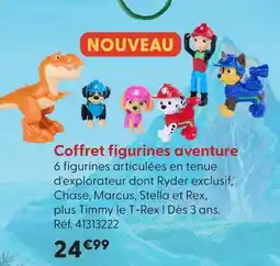 La Grande Récré Coffret figurines aventure offre