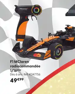 La Grande Récré Mclaren f1 mclaren radiocommandée 1/16ème offre