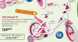La Grande Récré Vélo kawaii 14 offre