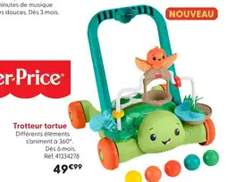 La Grande Récré Fisher-price trotteur tortue offre