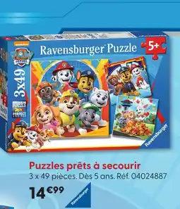 La Grande Récré Ravensburger puzzle pat' patrouille offre