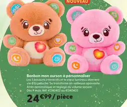 La Grande Récré Vtech baby bonbon mon ourson à personnaliser orange offre