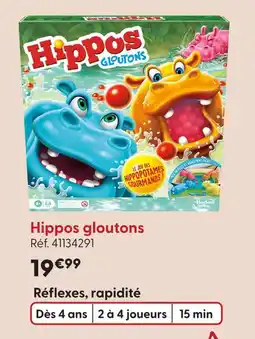 La Grande Récré Hippos gloutons offre