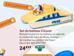 La Grande Récré Set de bateau citycat offre