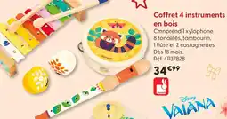 La Grande Récré Janod coffret 4 instruments en bois offre