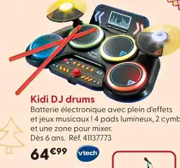 La Grande Récré Vtech kidi dj drums offre