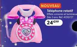 La Grande Récré Téléphone rotatif offre