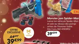 La Grande Récré Monster jam spider-man offre