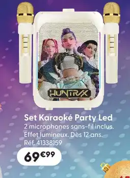 La Grande Récré Huntrix set karaoké party led offre
