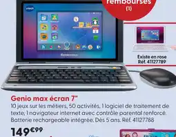 La Grande Récré Vtech genio max écran 7 offre