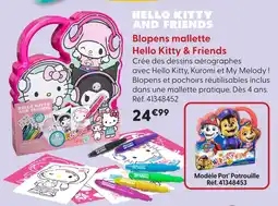 La Grande Récré Blopens mallette hello kitty & friends offre