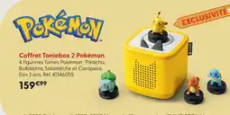 La Grande Récré Pokémon coffret toniebox 2 offre
