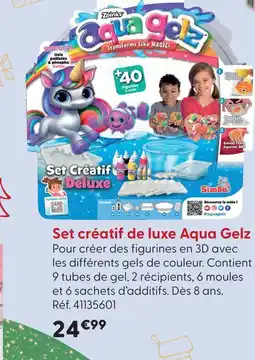 La Grande Récré Set créatif de luxe aqua gelz offre