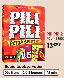 La Grande Récré Ben & jb pili pili 2 extra spicy offre