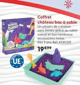 La Grande Récré Coffret château bac à sable offre