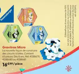 La Grande Récré Ravensburger gravitrax micro offre