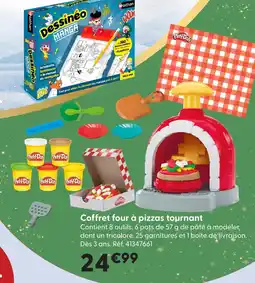 La Grande Récré Play-doh coffret four à pizzas tournant offre