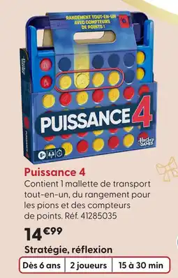 La Grande Récré Hasbro games puissance 4 offre