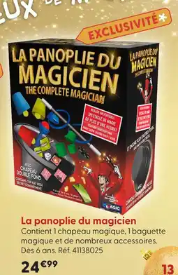 La Grande Récré Magic panoplie du magicien offre