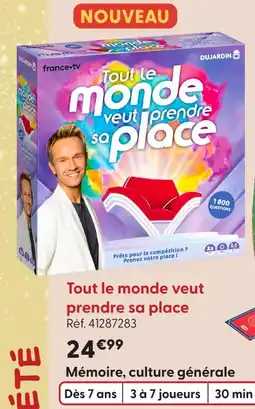 La Grande Récré Tout le monde veut prendre sa place offre