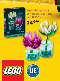 La Grande Récré Lego les nénuphars offre