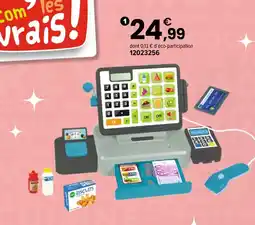 JouéClub Caisse enregistreuse offre