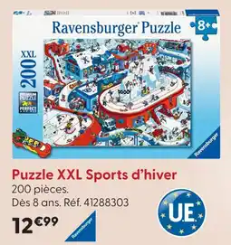 La Grande Récré Ravensburger puzzle xxl sports d’hiver offre