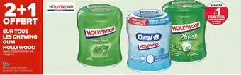 Carrefour Hollywood bon plan sur tous les chewing gum de la marque hollywood offre