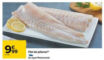 Carrefour Filet de julienne offre