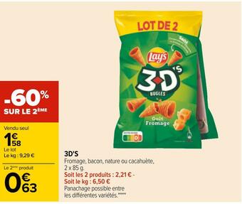 Carrefour Lay's 3d's offre