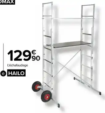 Hailo échafaudage aluminium h350