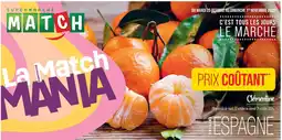 Match Clémentine offre