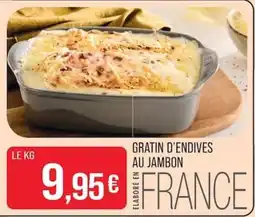 Match GRATIN D'ENDIVES AU JAMBON offre