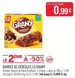 Match LU GRANY offre