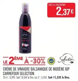 Match Dolce Crème de vinaigre balsamique offre