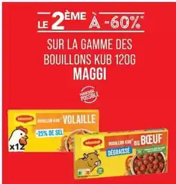 Match Maggi bouillons kub offre