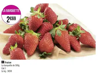 Géant Casino Fraise offre