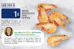 Match GROSSES CREVETTES ROSES CUITES offre
