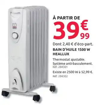 HEALLUX BAIN D'HUILE