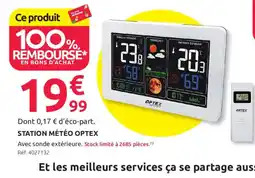 Mr Bricolage OPTEX Station météo offre