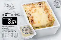 Match LASAGNE SAUMON EPINARDS offre
