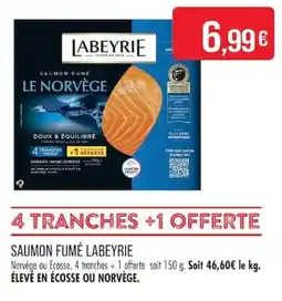 Match LABEYRIE SAUMON FUME offre