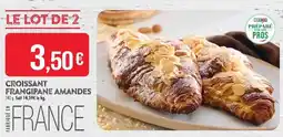 Match MATCH Croissant Frangipane Amandes offre