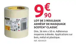 Mr Bricolage Scotch Adhésif de masquage offre