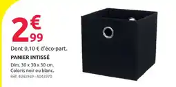 Mr Bricolage PANIER INTISSÉ offre