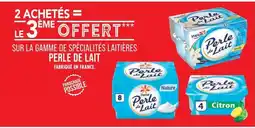 Match Perle de lait yoplait perle de laitsur la gamme de spécialités laitières offre