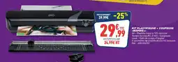 Bureau Vallée INSPIRE+ KIT PLASTIFIEUSE + COUPEUSE offre